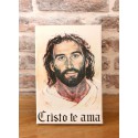 Obraz Cristo te ama (20x30 cm)
