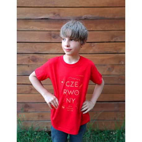 Koszulka dla dzieci - CZERWONY